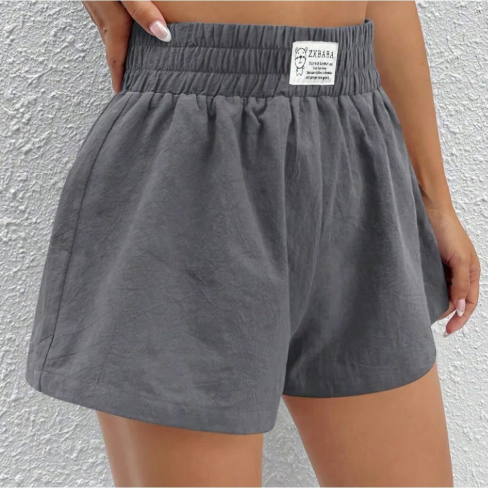 Dark Gray Lounge Shorts